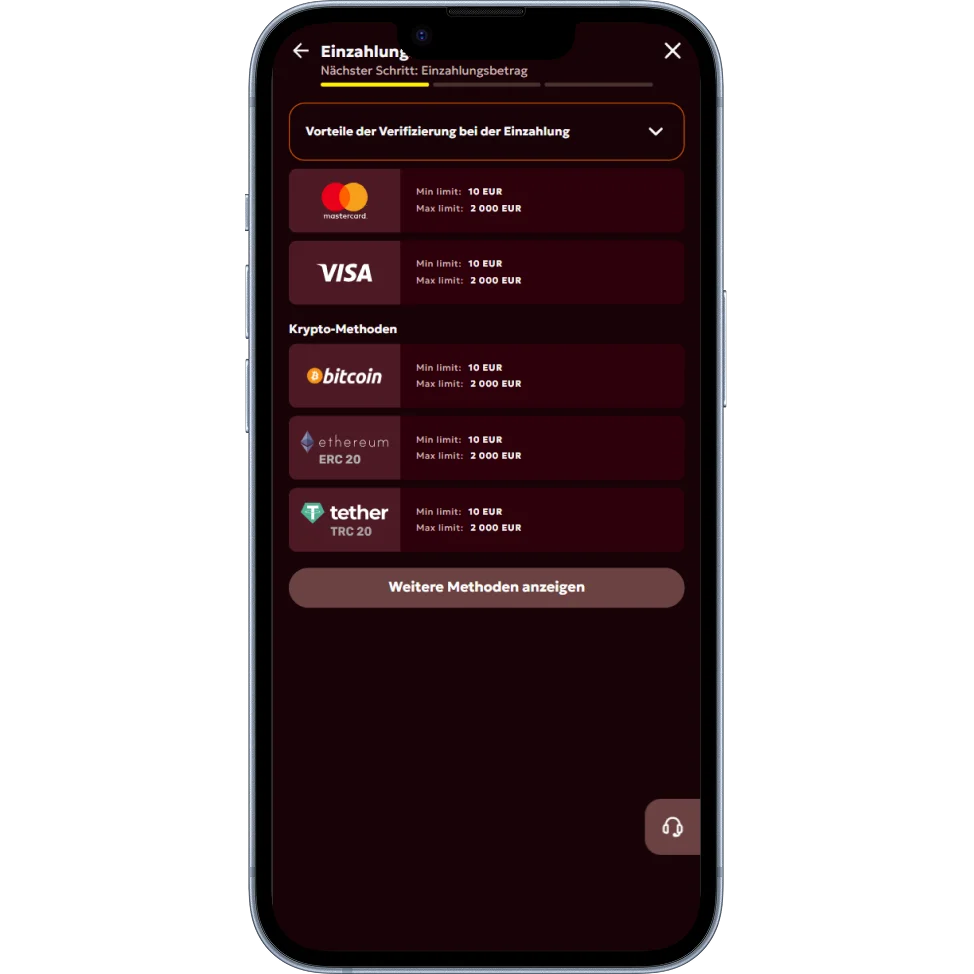 Spinobon Casino Einzahlung