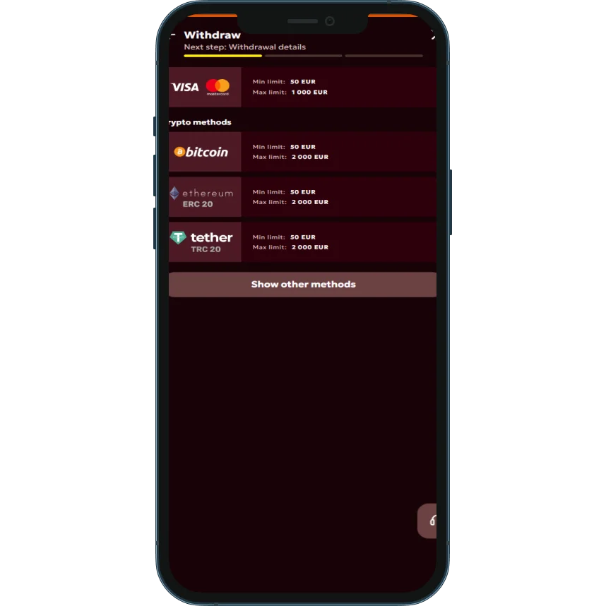 Spinobon Casino Cashing Out